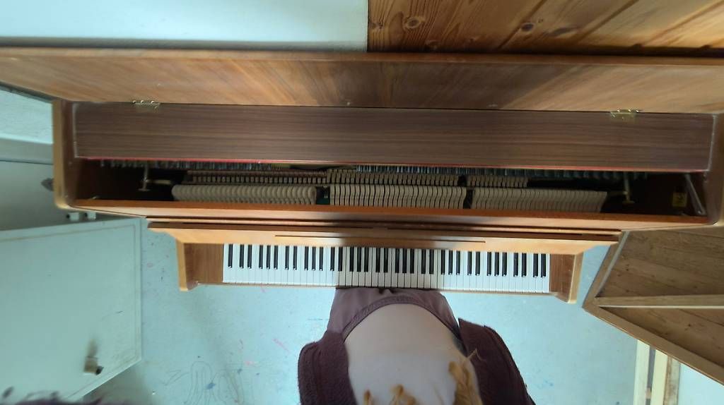 Strumenti musicali: Abgerocktes Klavier zu verschenken – Usato da Hombrechtikon venduto da Flurina76 1