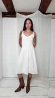 Vintage White cotton dress