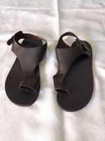 Sandales nu-pieds en cuir