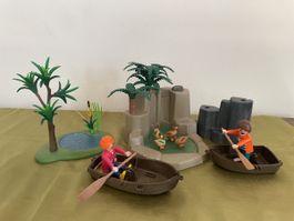 Playmobil Welt ☀️☀️☀️  Boote, Teich und viel Natur  