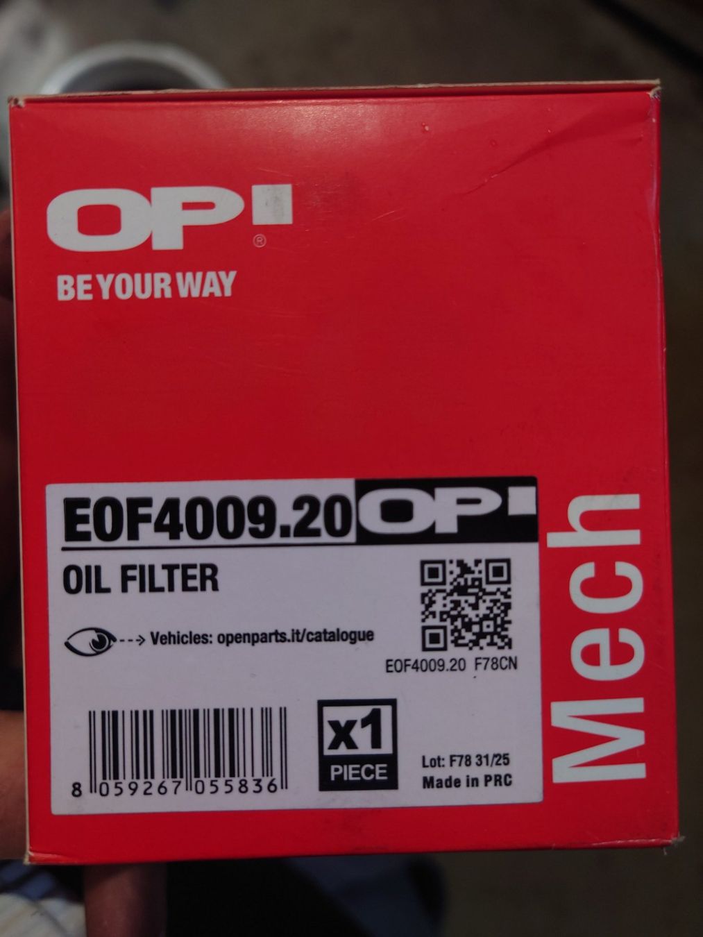 Alle Autoersatzteile: Ölfilter M20 x 1,5, Anschraubfilter OP EOF4009.20 – Neu (gemäss Beschreibung) aus Winterthur von Tenderizer3000 4