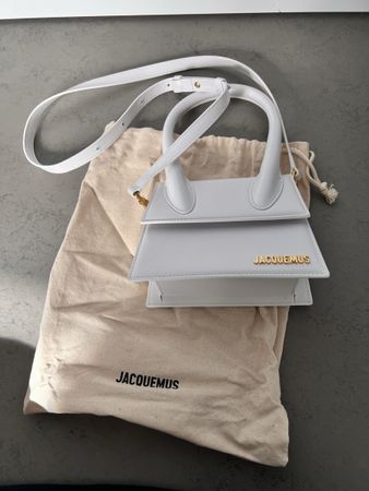 Weisse Jacquemus Tasche "Le Chiquito"
