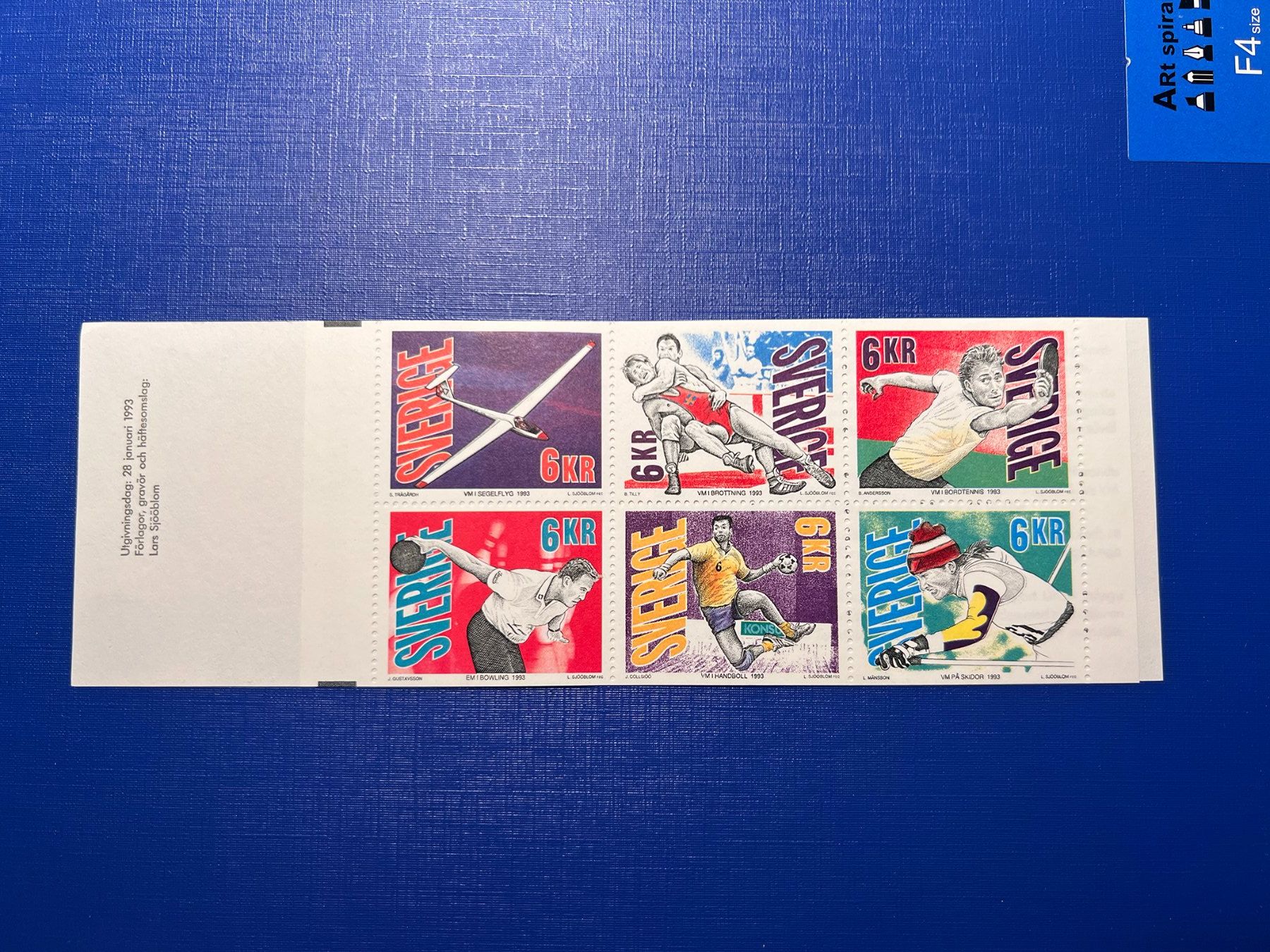 Tutti i francobolli: SVERIGE SPORT BRIEFMARKE – Usato da Riva san vitale venduto da abd_p86k