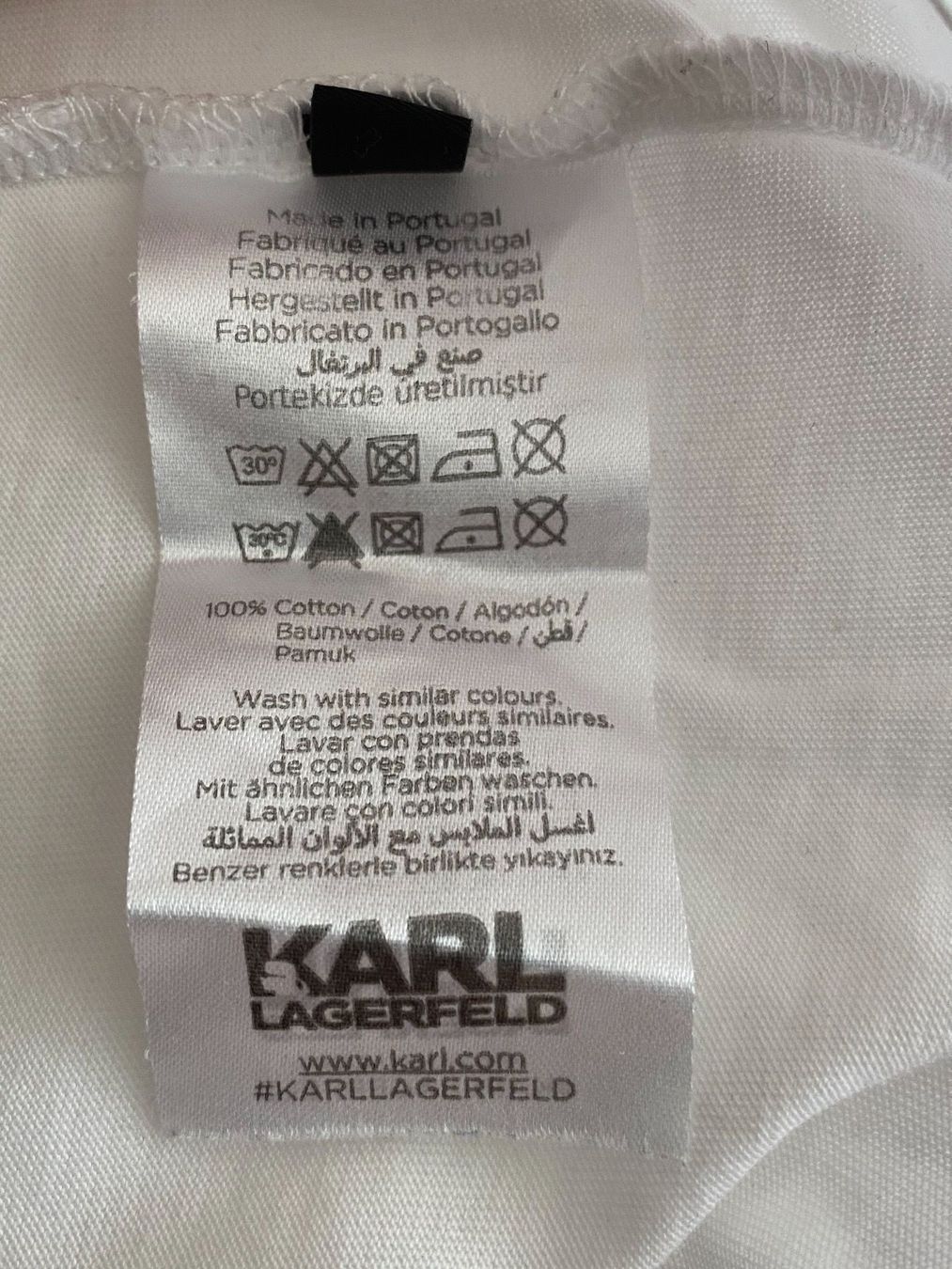 Karl Lagerfeld T-Shirts: Karl Lagerfeld T-Shirt – Gebraucht aus Bern von schnupka 4