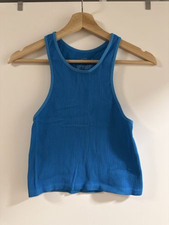 Sport Set: Top und kurze Hose, gerippt , Grösse M