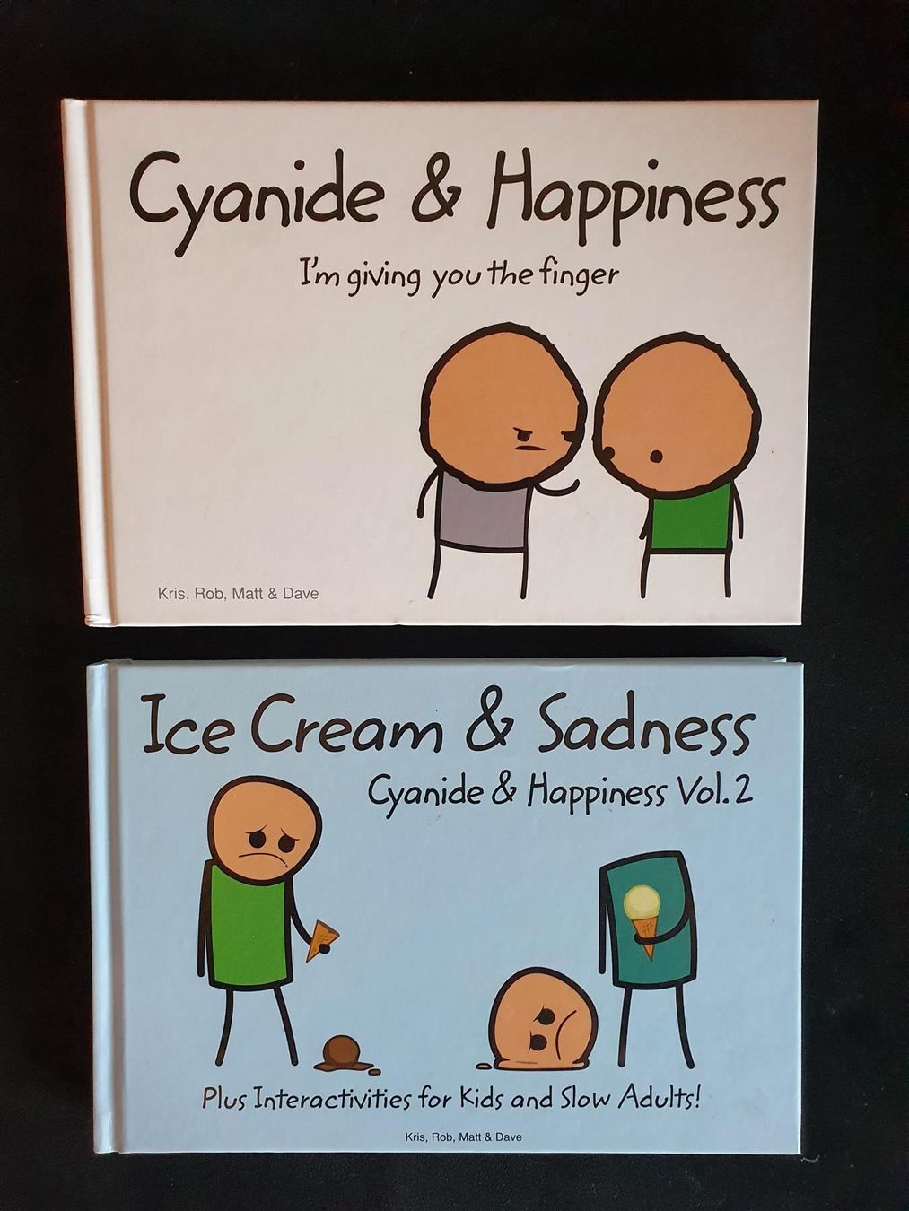 Comics: Comics Cyanide & Happiness Vol. 1 und 2 – Neu (gemäss Beschreibung) aus Wohlenschwil von Dapara
