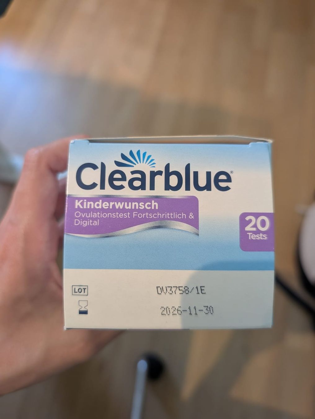 Medizinische Geräte: Clearblue lila Ovulationstests 16 Stück – Neu (gemäss Beschreibung) aus Winterthur von Arkadii 2