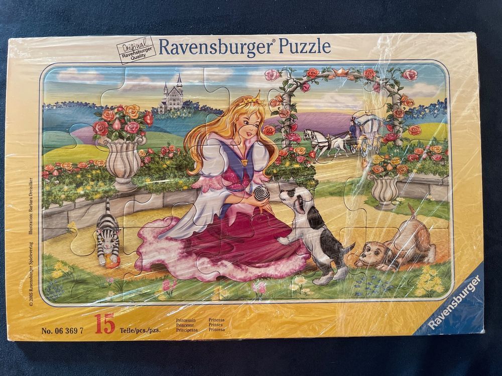 Ravensburger Kleine Prinzessin Rahmenpuzzle - 30 Teile Für Kinder Ab 3 Jahren