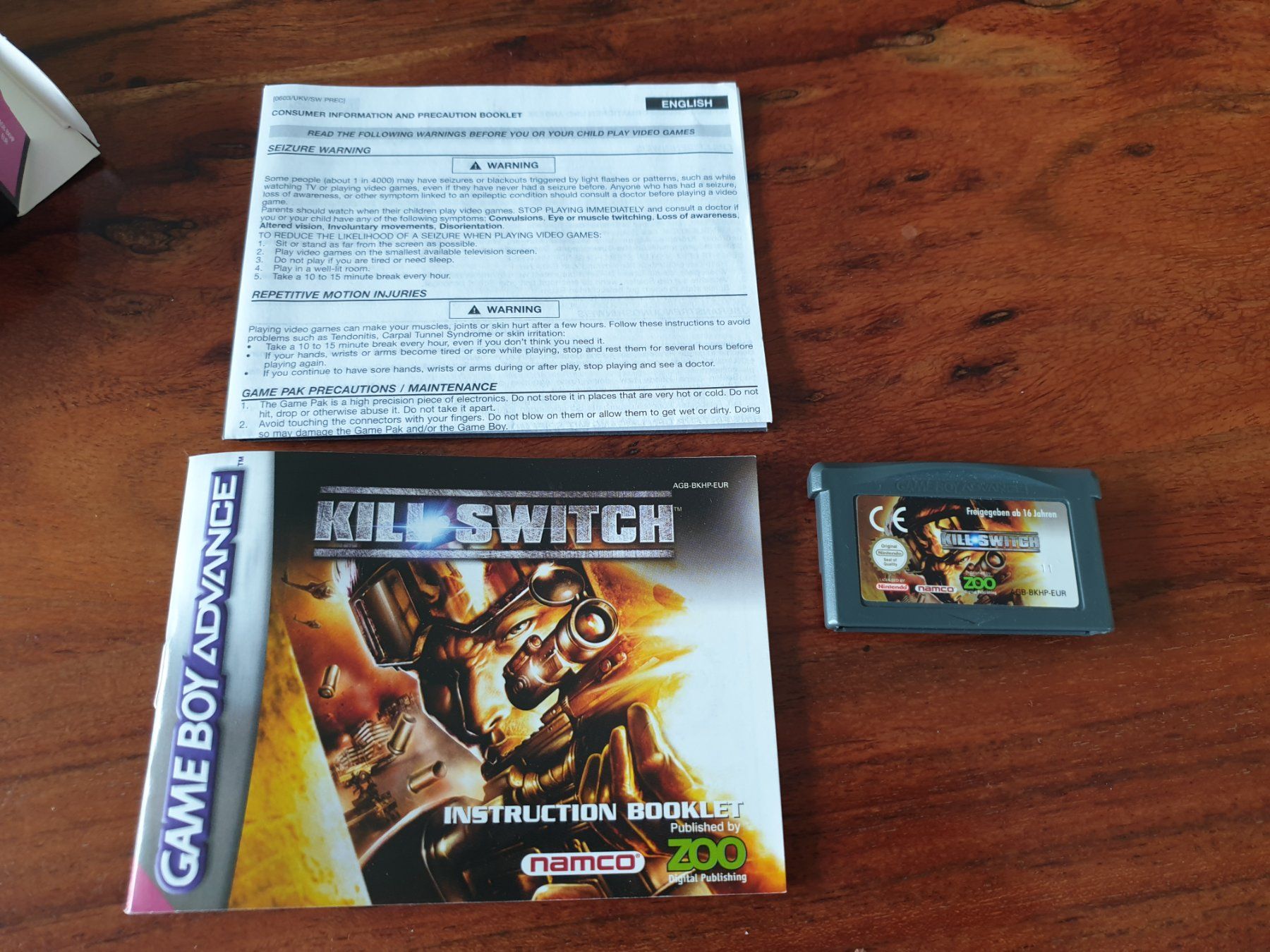Giochi: Kill Switch OVP / Gameboy Advance GBA – Usato da Rain venduto da Rou_z26r 7