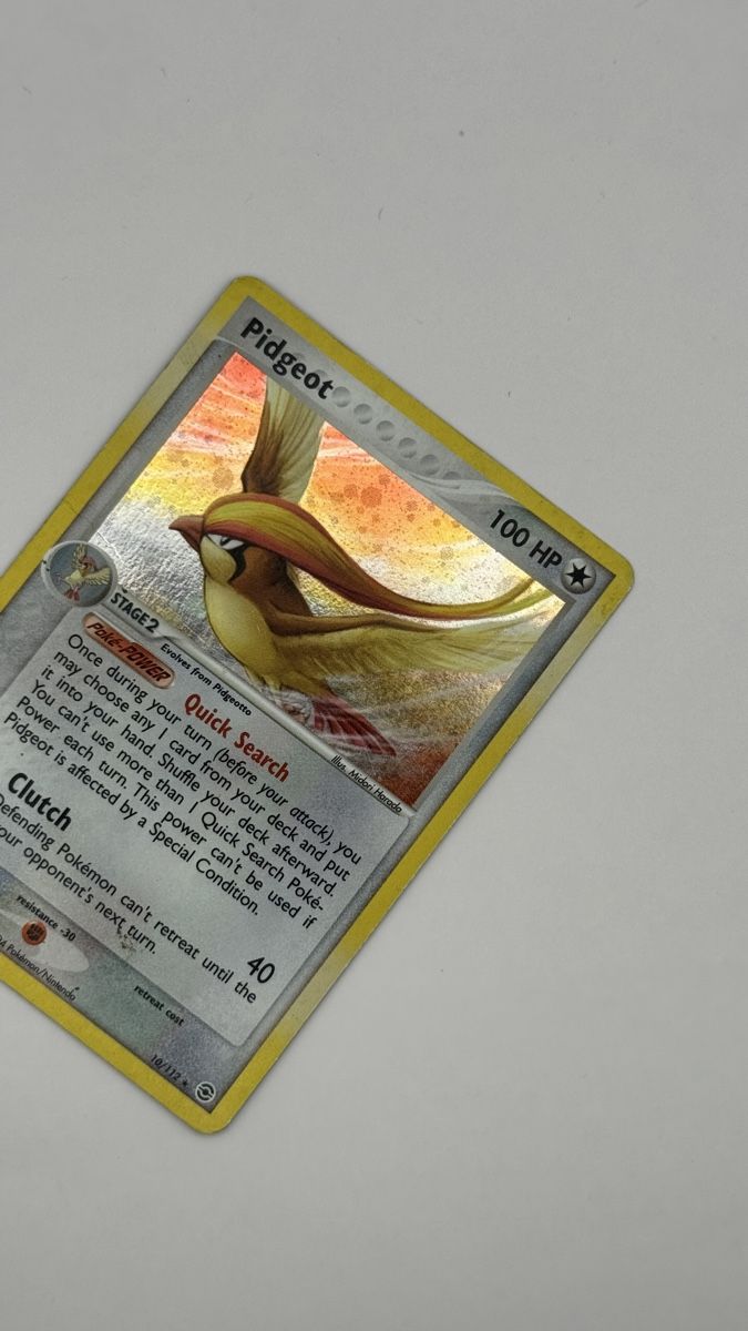 Pokémon Carte collezionabili: Pidgeot Holo Ex FireRed Leafgreen 10/112 – Usato da Belprahon venduto da Rob_ain 2
