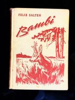 Bambi von Felix Salten, Ausgabe von 1960 aus der Schweiz!