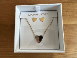 Schmuckset Michael Kors Herz Gold neu in Originalbox