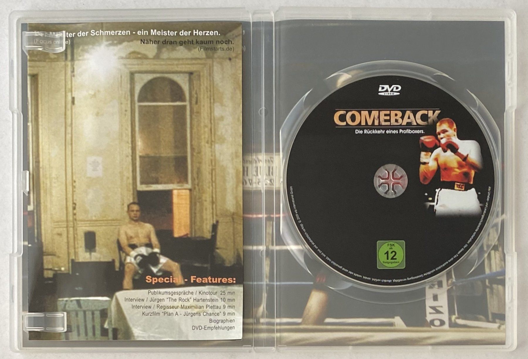 Tutti i DVDs: Comeback, Die Rückkehr eines Profiboxers – Usato da Flums venduto da Asquillo 3
