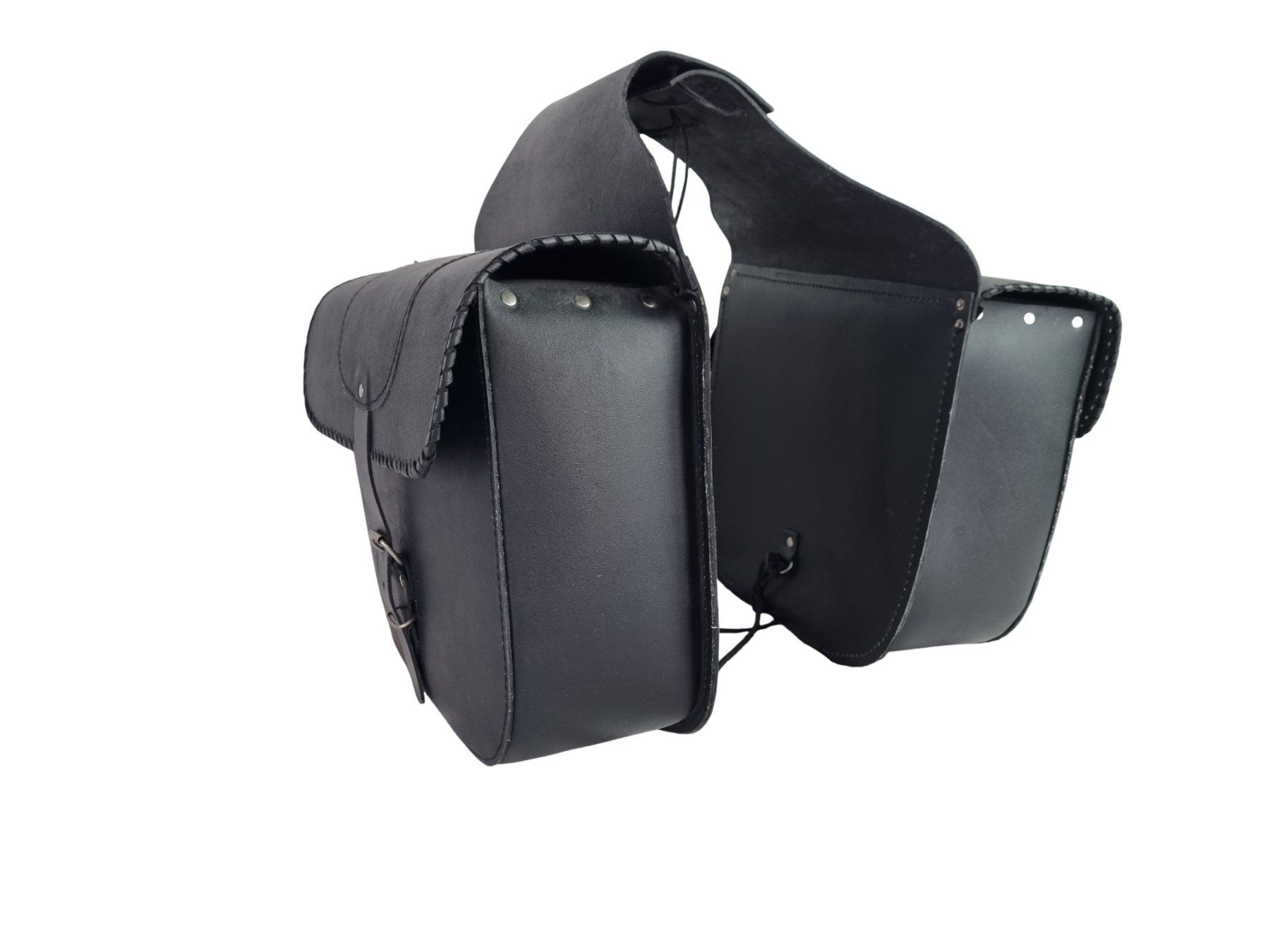 Borse: Schwarze Ledersatteltasche – Usato da Wangen b. Olten venduto da Restwert_Wangen 3