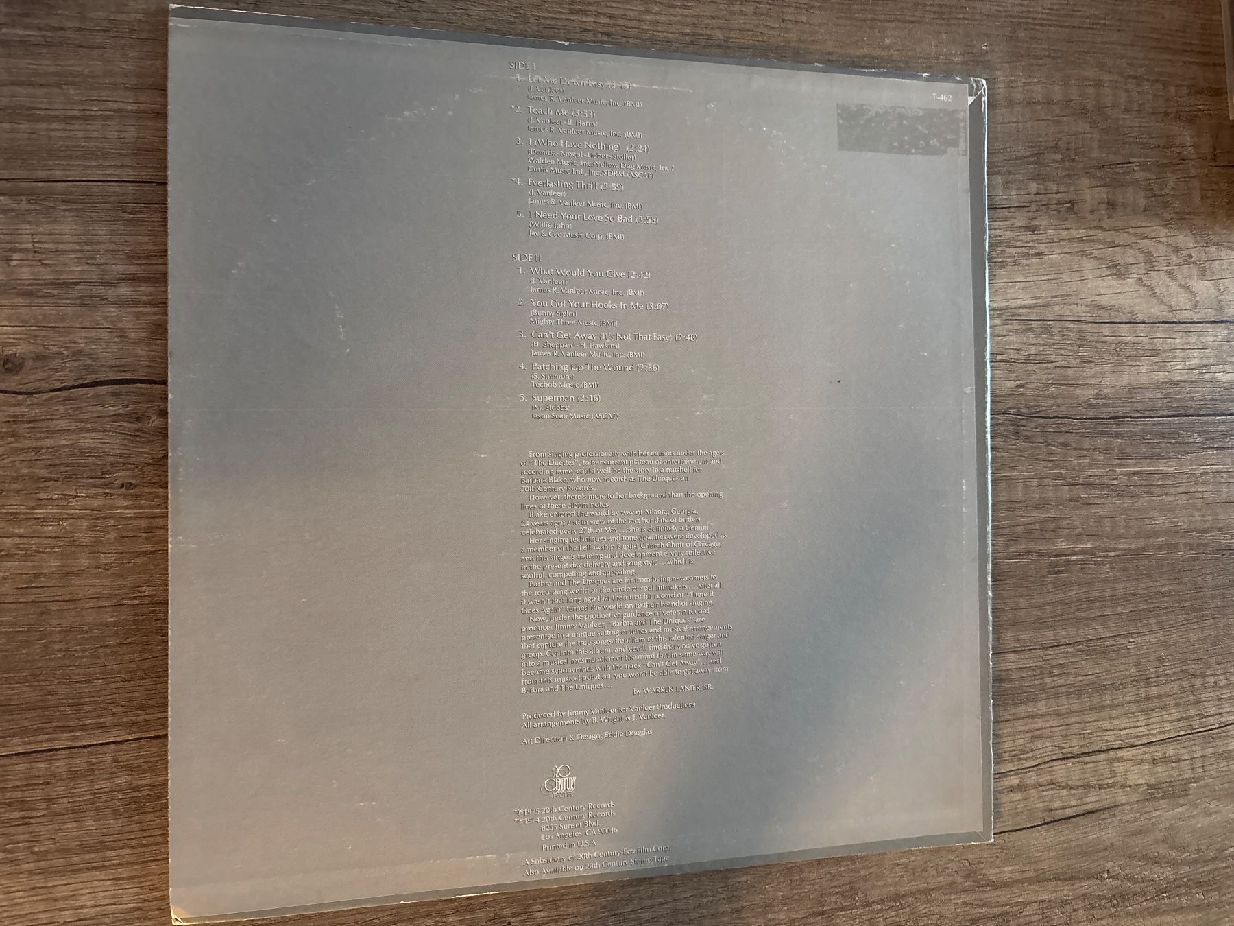 Schallplatten: S1413 Barbara Blake & The Uniques Vinyl – Gebraucht aus Frutigen von Philippe_jsp 1