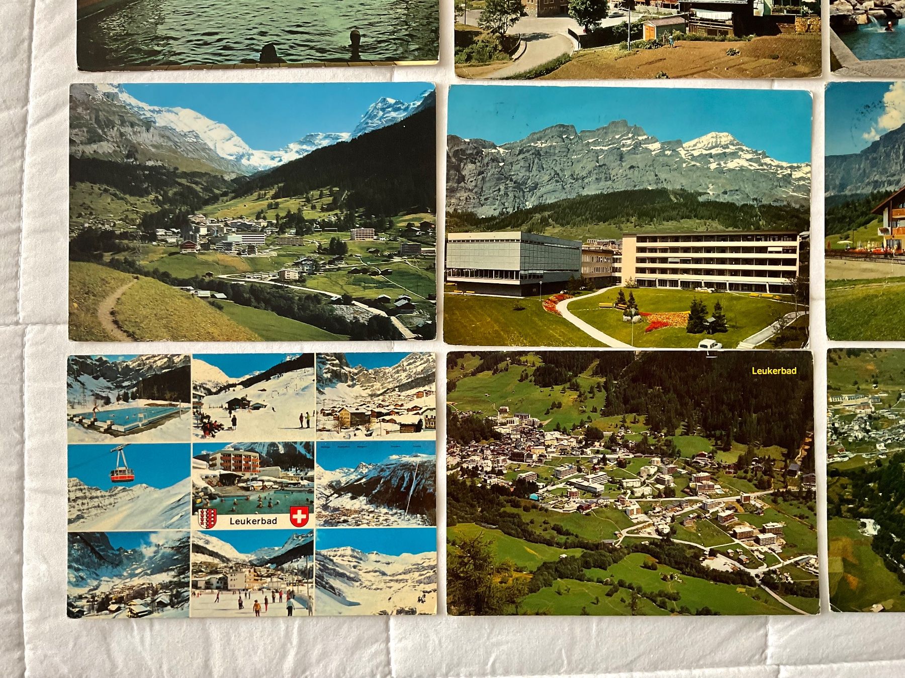 Cartoline postali: 16 AK Leukerbad VS – Usato da Zürich venduto da Tolima194 3