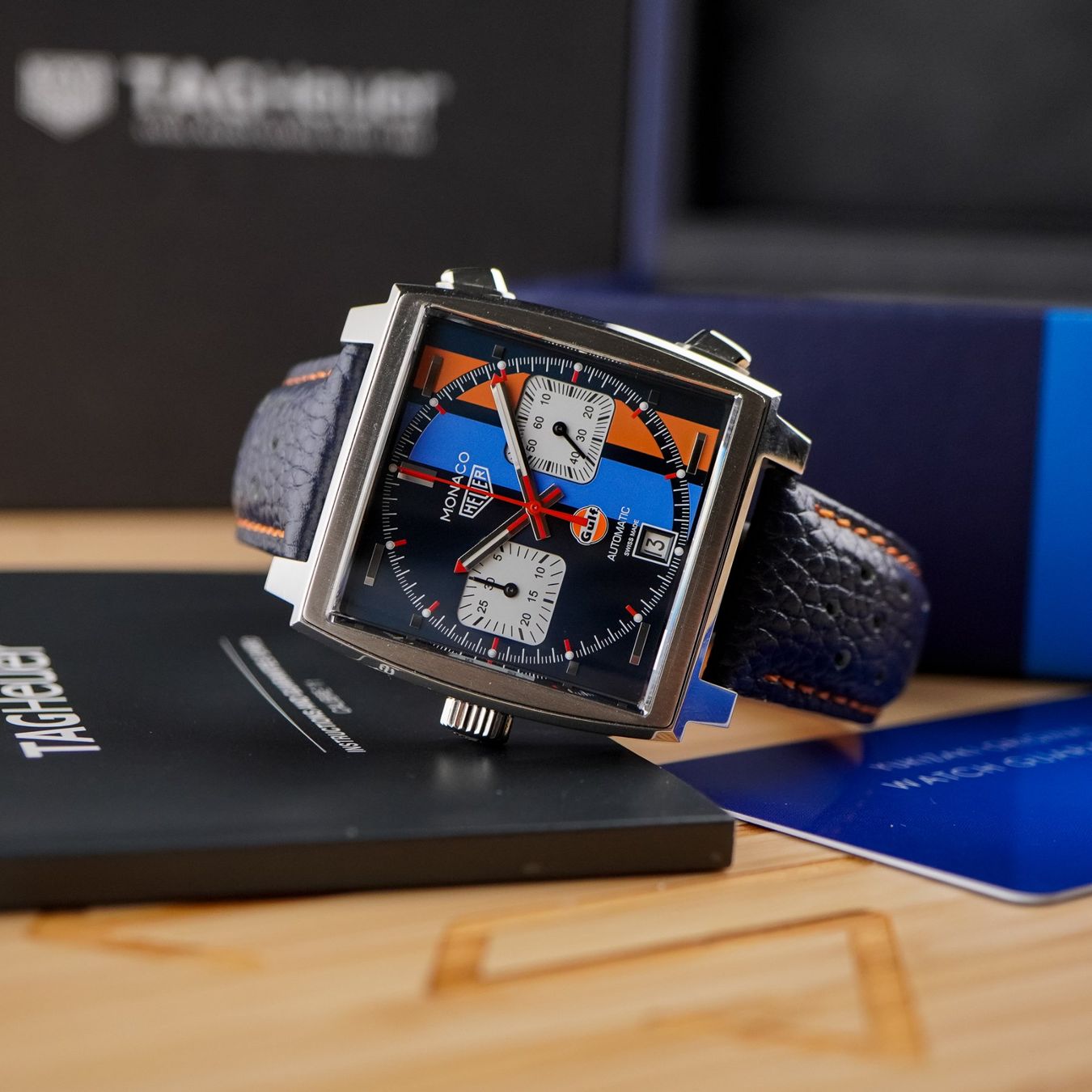 Tag Heuer Orologi: TAG Heuer Monaco / CAW211R.FC6401 / 2020 / Box – Usato da Luzern venduto da PrimeSwissTime 3