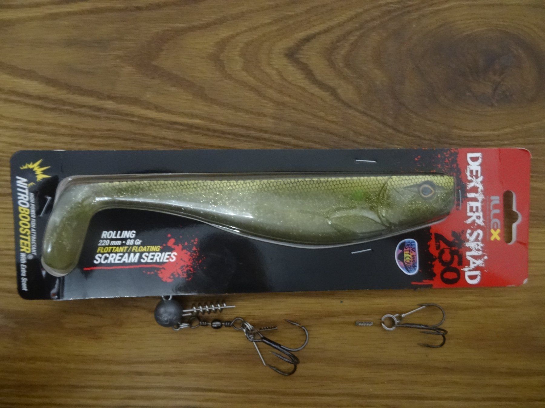 Esche: Illex Dexter Shad 250 inkl. Hackensystem – Nuovo e nell'imballaggio originale da Balm b. Günsberg venduto da enomis83