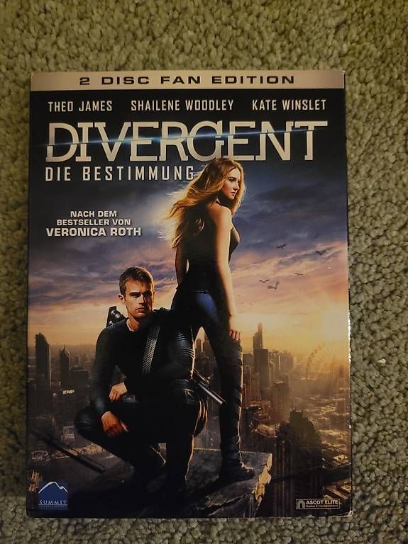 Tutti i DVDs: Divergent DVD – Usato da Uster venduto da cha_xv85