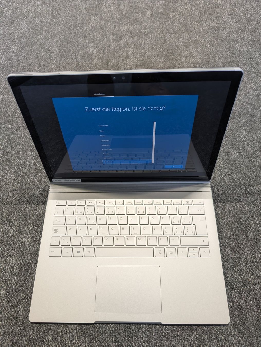 Microsoft Notebook: Microsoft Surface Book Win10 inkl. Dockingstation – Usato da Immensee venduto da MaFiFe94