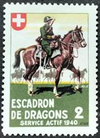 Soldatenmarke 2.WK, Dragoner Schwadron 2, Wi Kav 2
