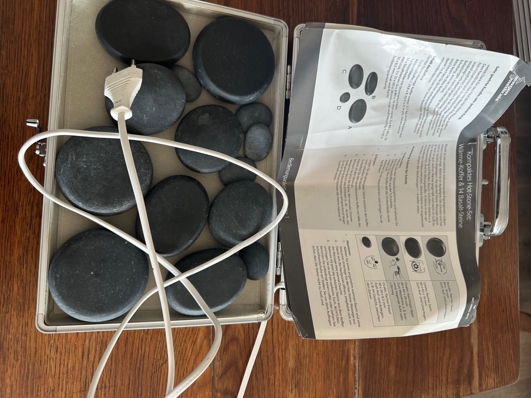 Dispositivi per massaggi: Hot-Stone-Massage-Set – Usato da Kappelen venduto da Beat6166 1