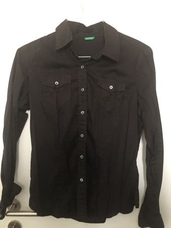 Hemd von United Colors of Benetton, Gr. L, Dunkelbraun