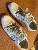 Weisse Keilabsatz Sneakers Gr. 39