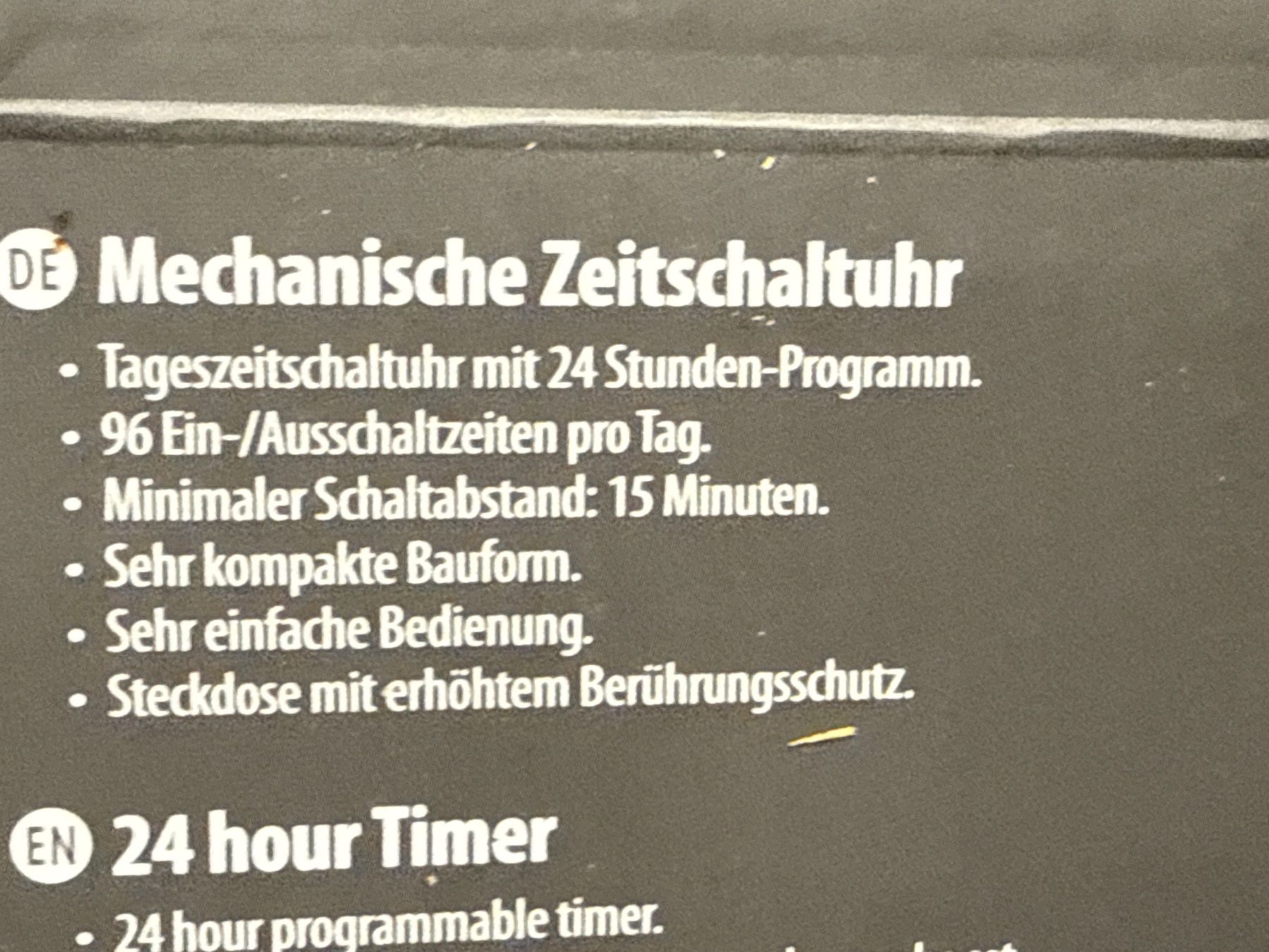 Schalter: Zeitschaltuhr EU NORM, neu & originalverpackt – Neu und originalverpackt aus Amriswil von used2use 4