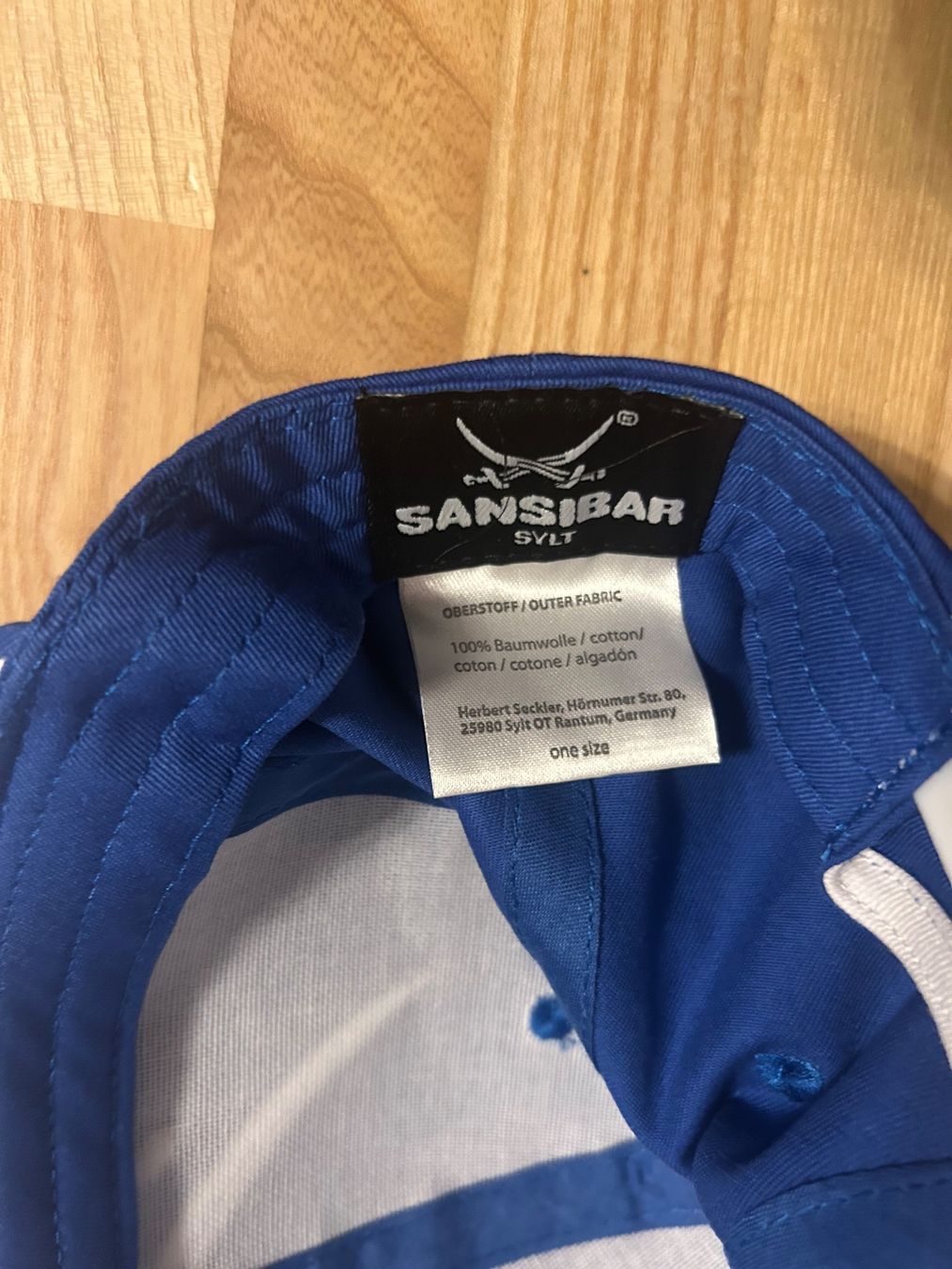 Altro in  Abbigliamento & Accessori: Sansibar Sylt Cap, blau, neuwertig, Grösse One Size – Nuovo (secondo la descrizione) da Brüttisellen venduto da ThommyK 1