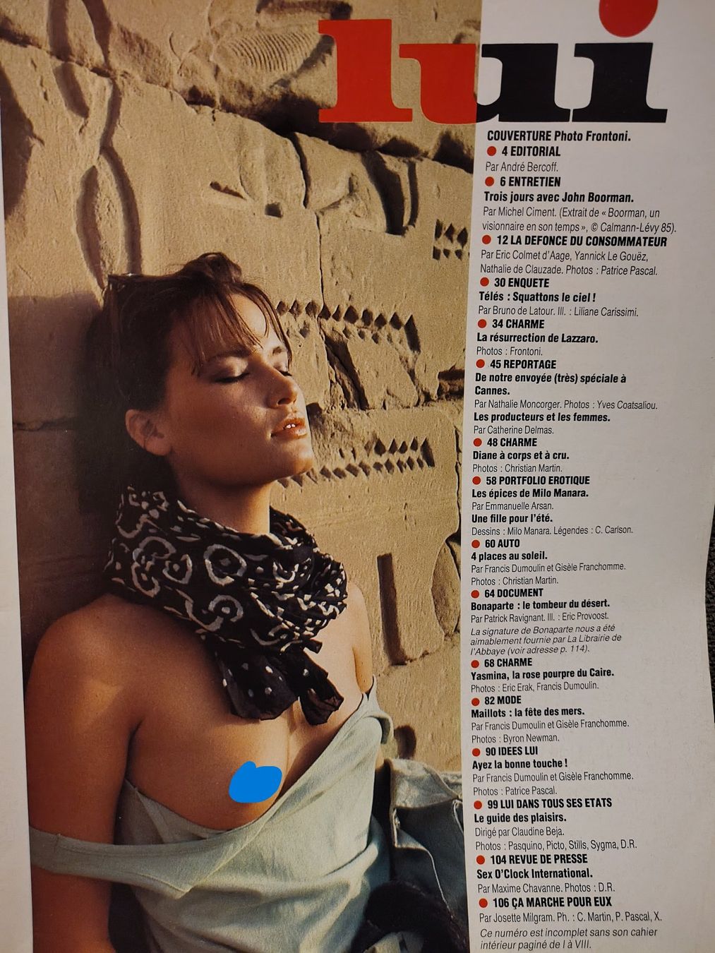 Riviste & Magazine: LUI N°258 Juillet 1985 – Usato da Meyrin venduto da Flurrio 1