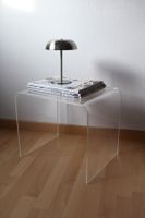 Plexiglas Beistelltisch Acryl Transparent Vintage Space Age