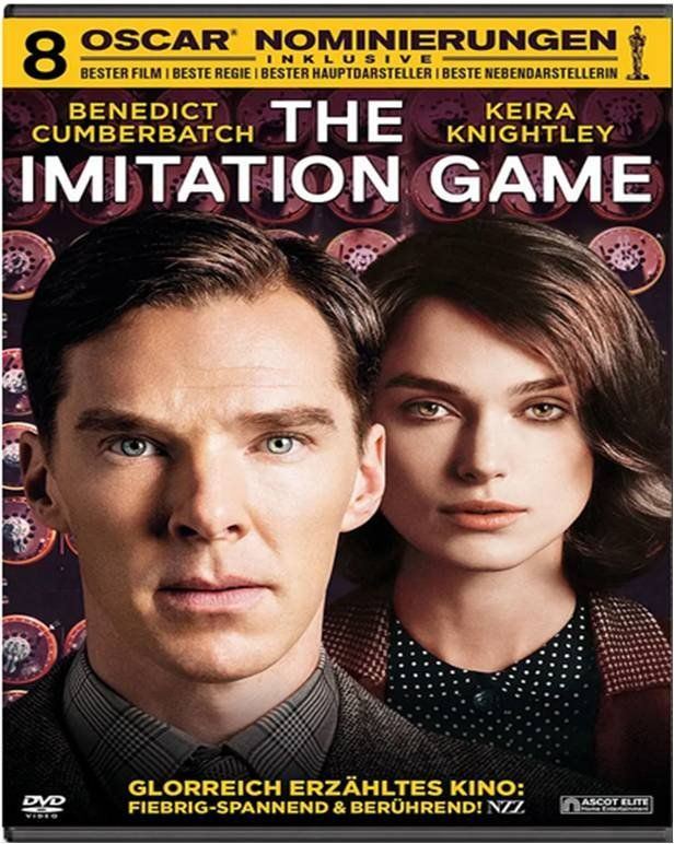 Alle DVDs: THE IMITATION GAME      Cumberbatch, Knightley     NEUWERTIG – Neu (gemäss Beschreibung) aus Romanshorn von L-DVD