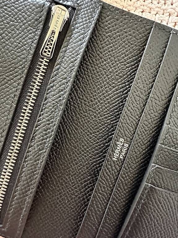 Hermès Portemonnaie: Hermès compact bearn wallet in so black – Gebraucht aus Zollikofen von Bagsandproms 2