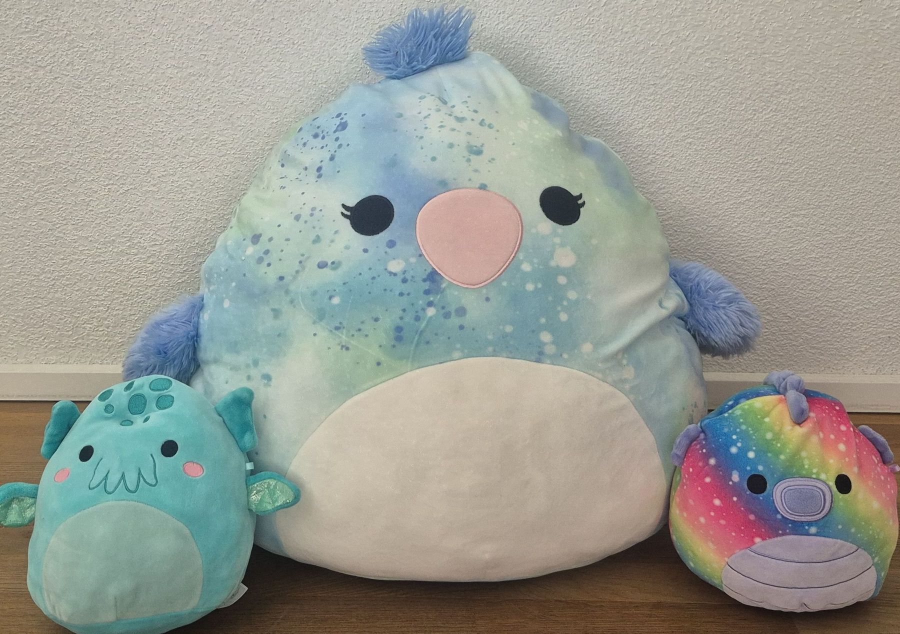 Squishmallows Giocattoli: 3 Stofftiere Plüschtiere Squishmallows neuwertig – Usato da Lufingen venduto da Noethi74