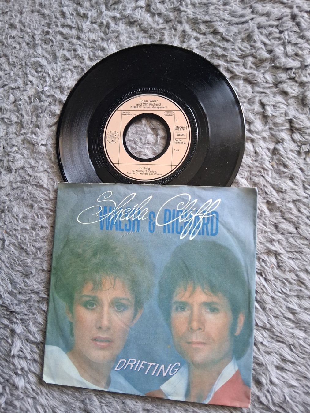 Dischi in vinile: SHEILA WALSH & CLIFF RICHARD  DRIFTING   7NER SINGLE – Usato da Wetzikon ZH venduto da Ramones01