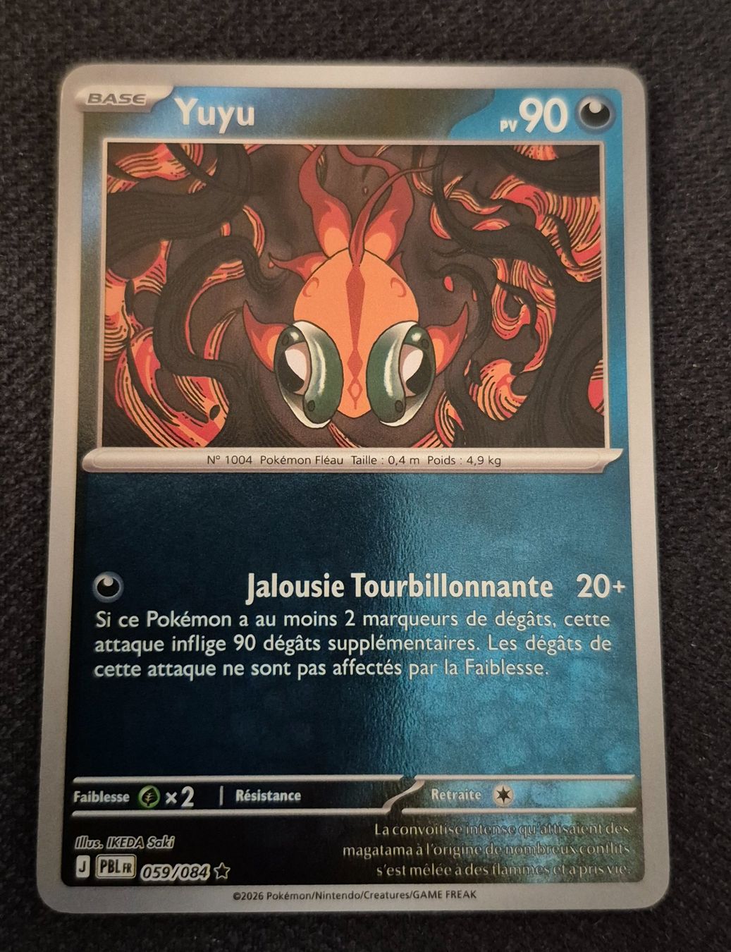 Pokémon Carte collezionabili: YUYU 059/084 REVERSE POKEMON NUIT NOIRE – Usato da Grand-Lancy venduto da luc111
