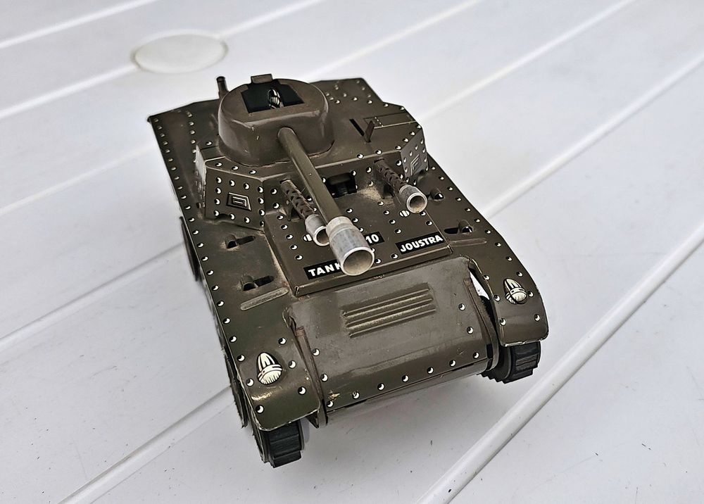 Ancien jouet - Tank / Altes Spielzeug - Panzer 2