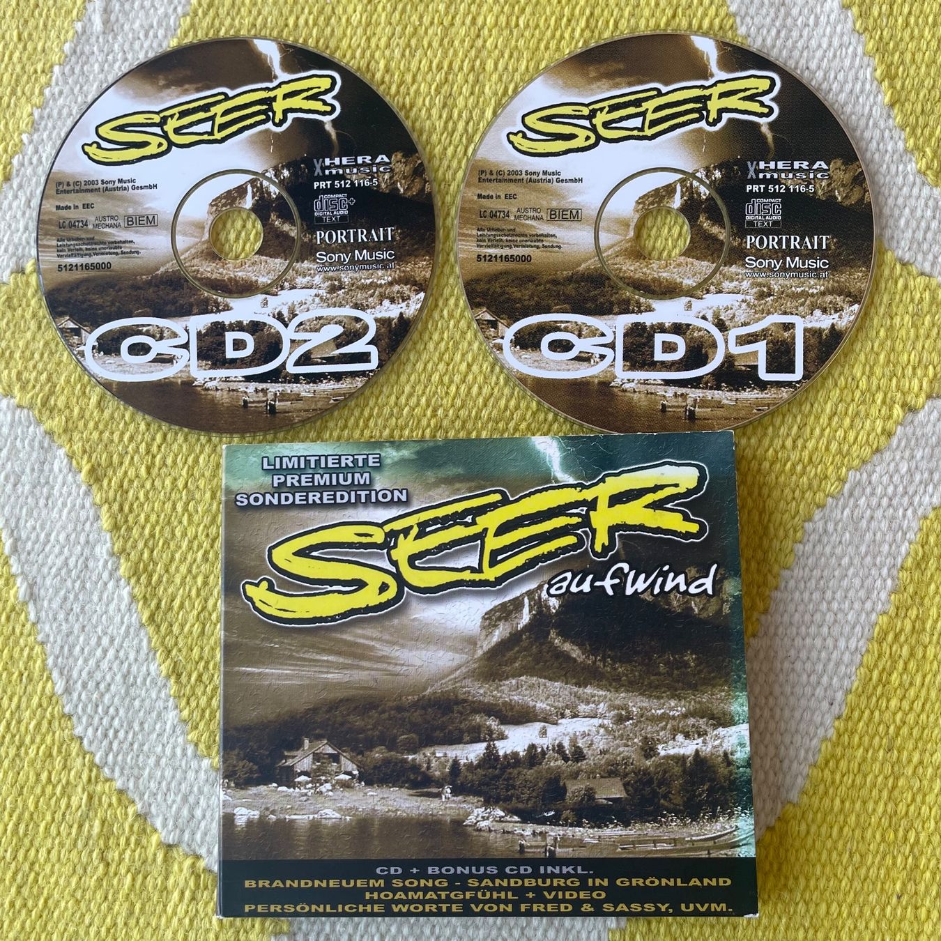 CD: SEER-2CD AUFWIND LIMITED EDI (DIGIPACK) – Usato da Rorschacherberg venduto da CD-Roli