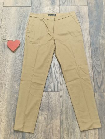 Hose Hallhuber Baumwolle senfgelb Grösse 38 top Zustand