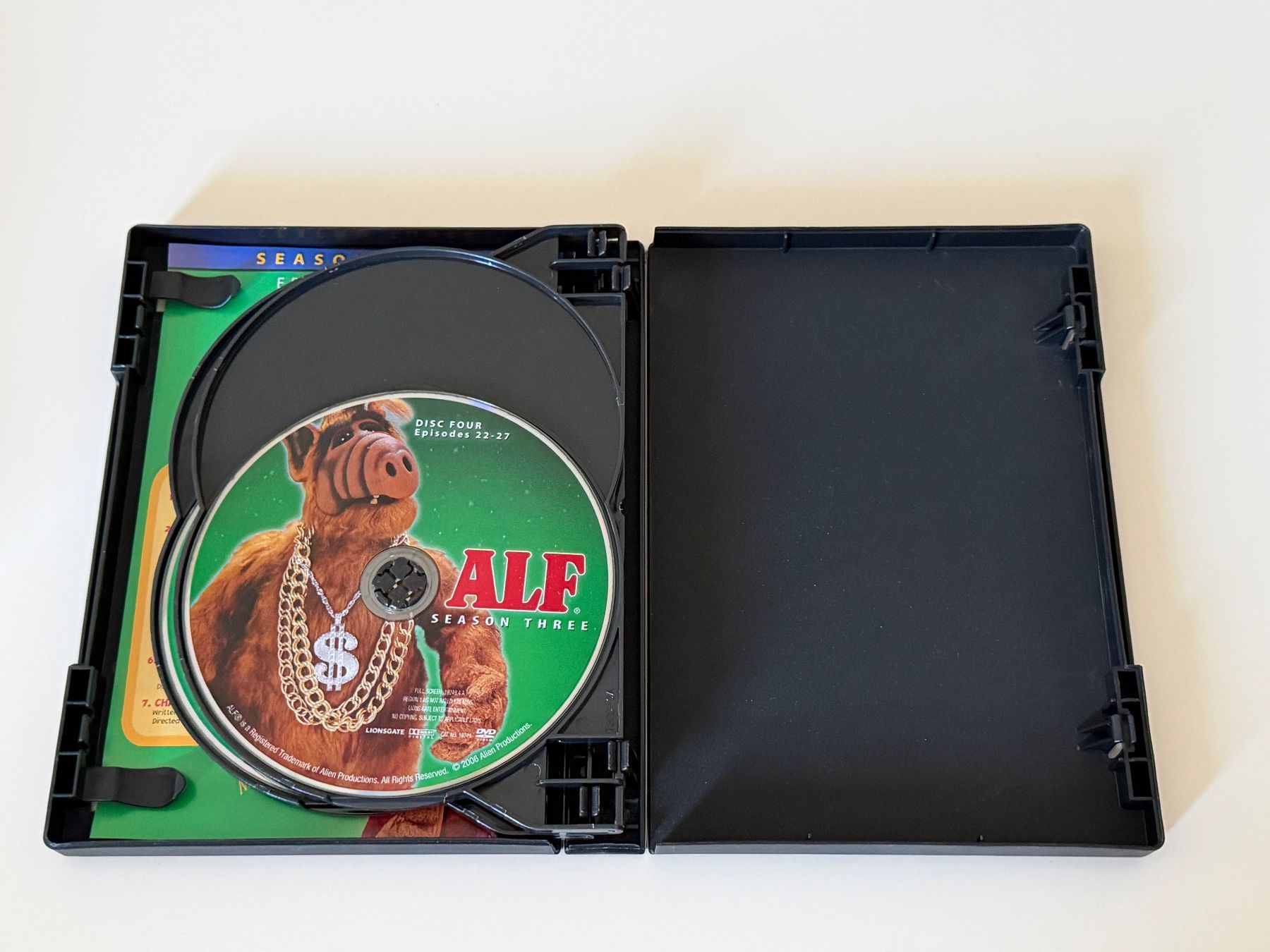 Tutti i DVDs: ALF Season 3 - 4 Disc Box Set - Code 1 Englisch – Usato da Altstätten SG venduto da sheamus 6