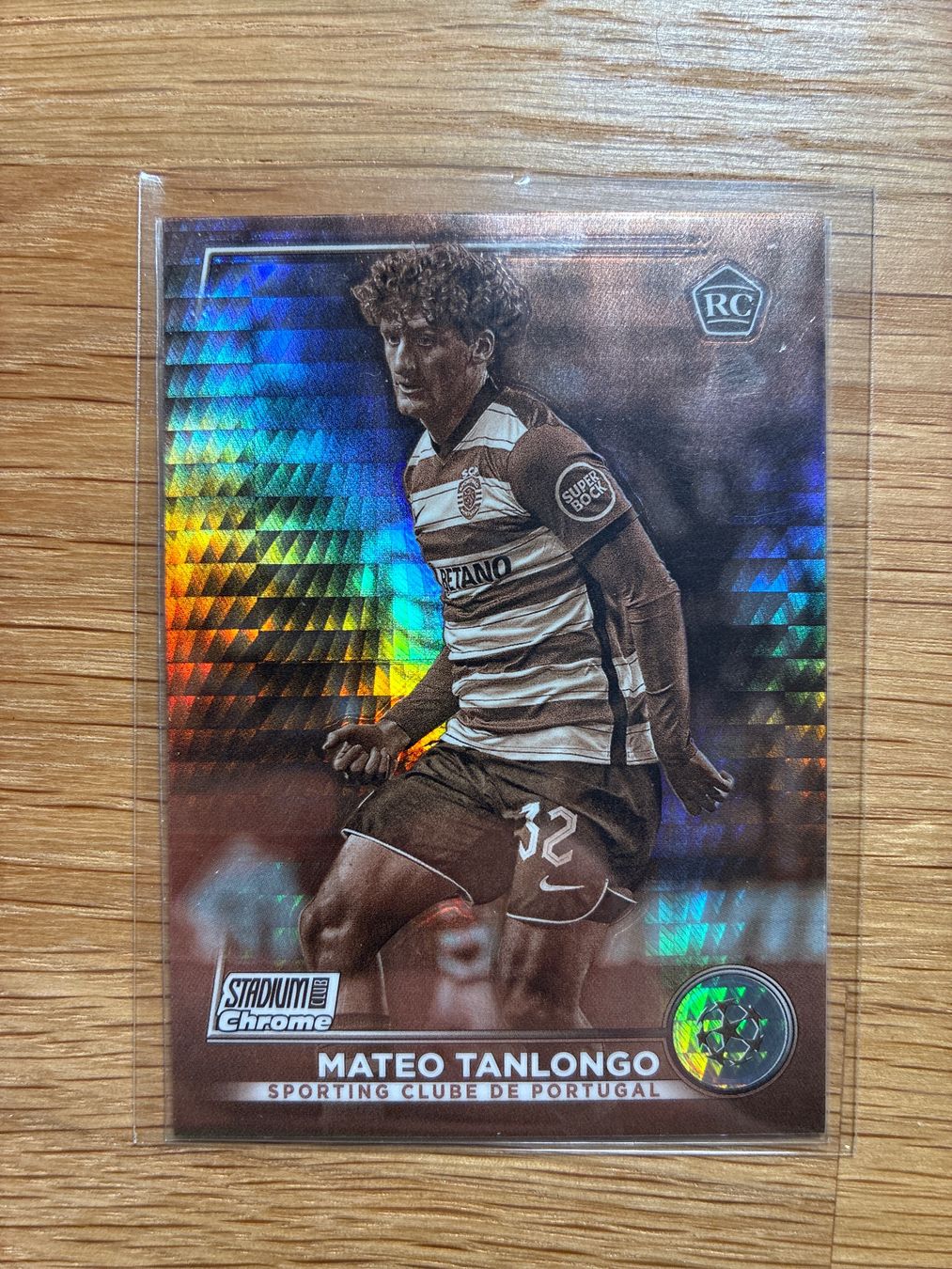 Topps Carte collezionabili: Topps Chrome Stadium Mateo Tanlongo Sporting RC /75 – Usato da Wangenried venduto da Garagara