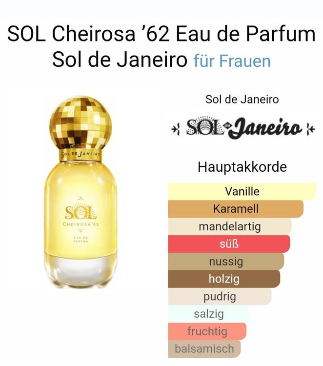 Sol de Janeiro Cheirosa '62 5ml Abfüllung Eau de Parfum