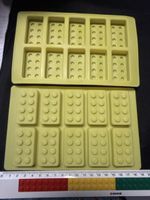 Schokoladen Gussform, Eiswürfel Lego kompatibel