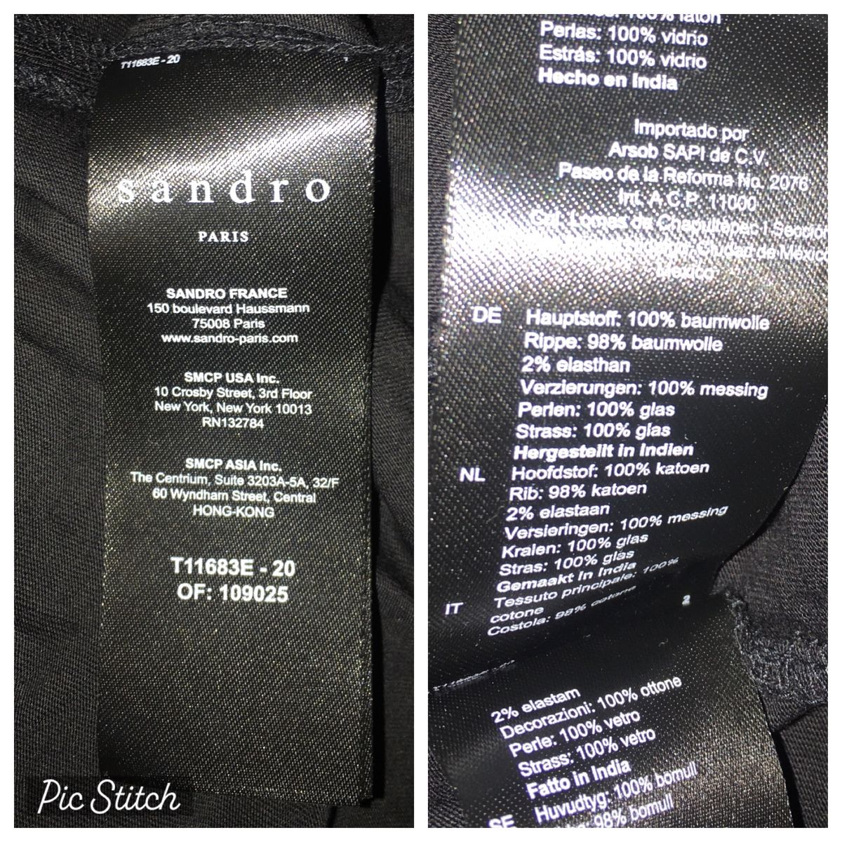 Sandro T-shirt: SANDRO SHIRT GR. M NEU – Nuovo e nell'imballaggio originale da Unteraegeri venduto da MH203 8
