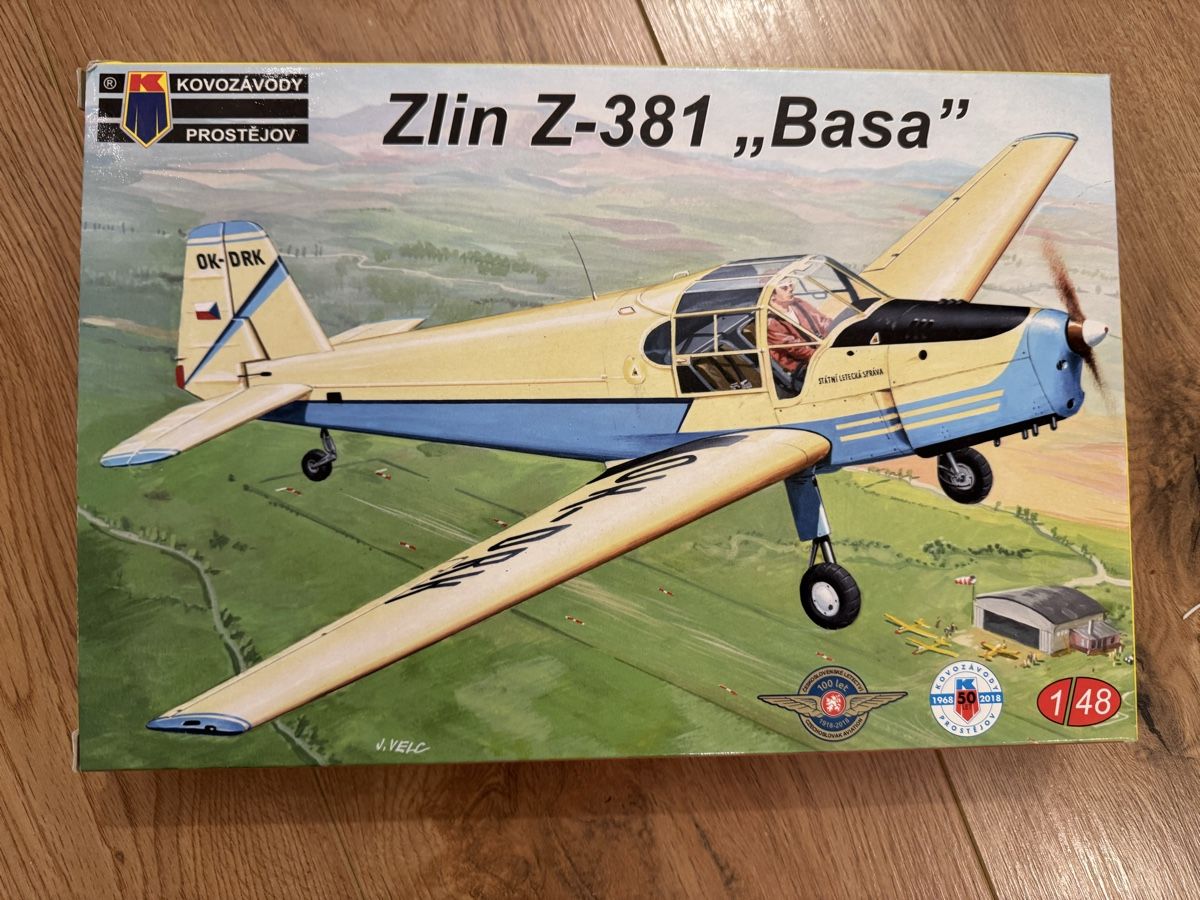 Modellbausätze & Standmodelle: Modellbausatz Zlin Z-381 Basa – Neu und originalverpackt aus Bachs von stageo