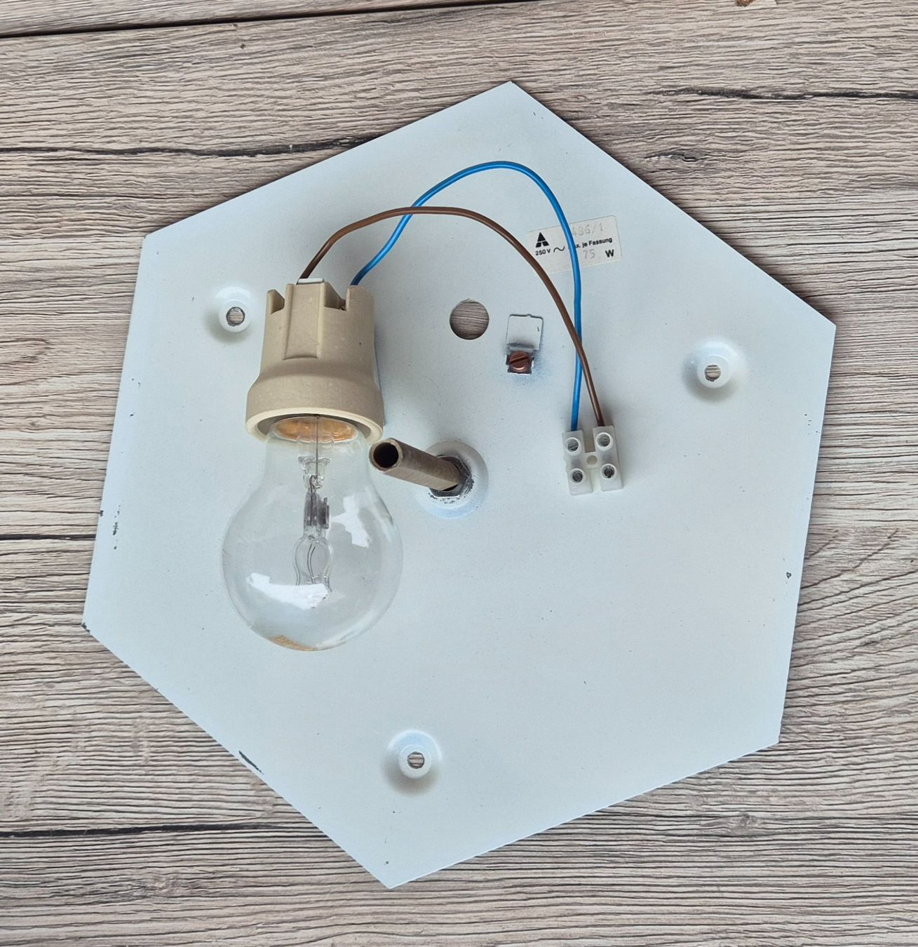 Kronleuchter & Deckenlampen: schöne Deckenleuchte mit Glas – Gebraucht aus Neerach von sil_pm7w 3