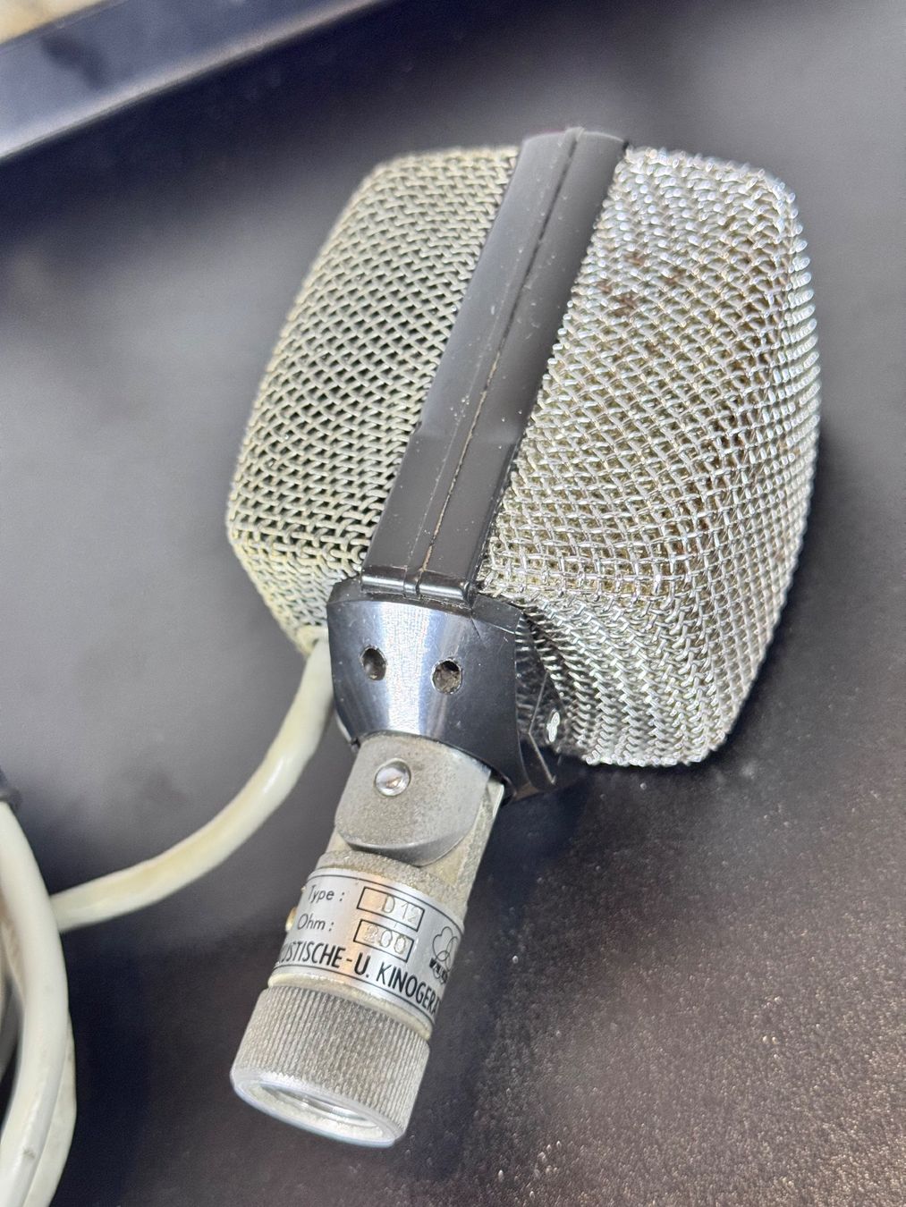 Akg Mikrofone: AKG D12 Vintage - Microphone dynamique original - 1960 – Gebraucht aus Tramelan von lolopat 4