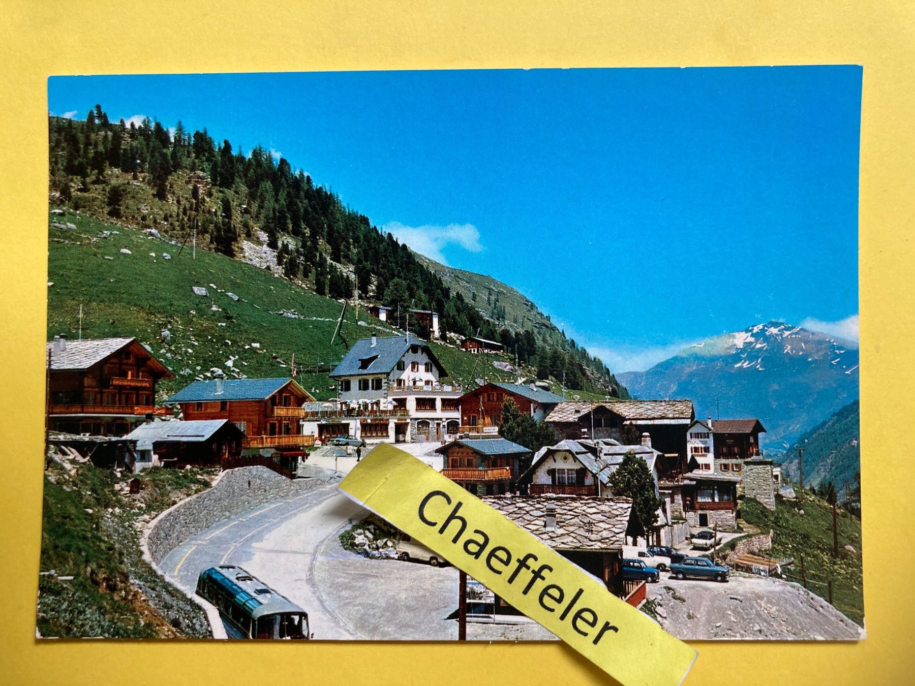Ansichtskarten: 1961 Arolla-Station / Valais – Gebraucht aus Zürich von Chaeffeler