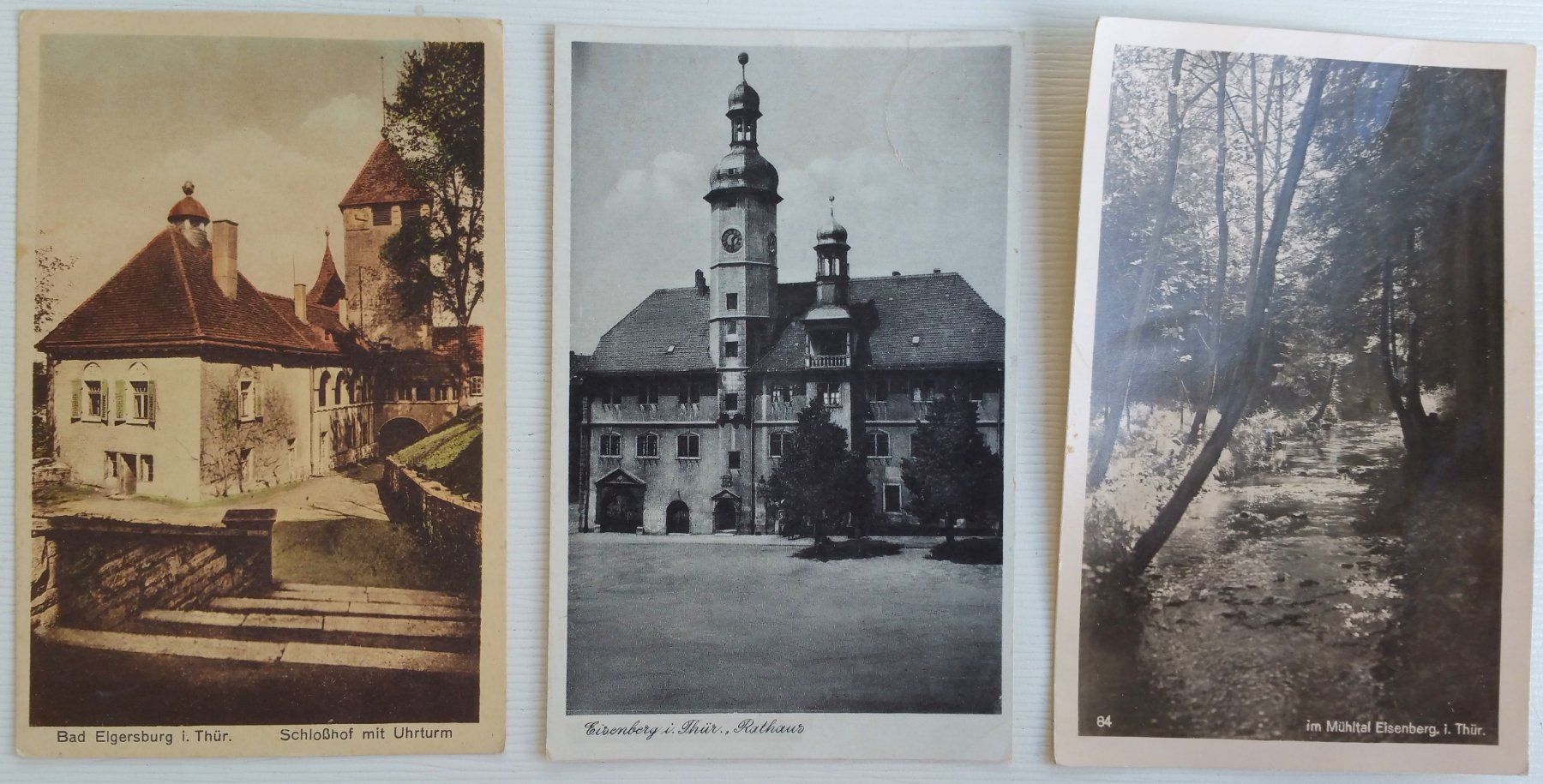 Ansichtskarten: AK: 26x Thüringen / ehemals DDR, 1933-59 – Gebraucht aus Oberriet SG von Manick 6
